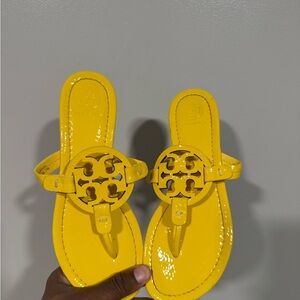 Tory Burch Vibrant Yellow Sandals